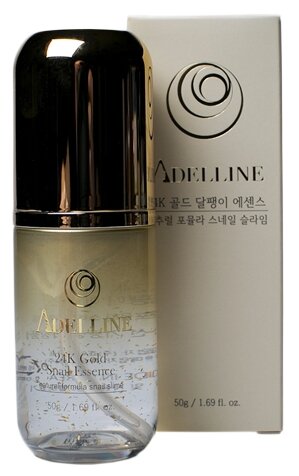 Adelline 24K Gold Snail Essence Сыворотка для лица, 50 мл