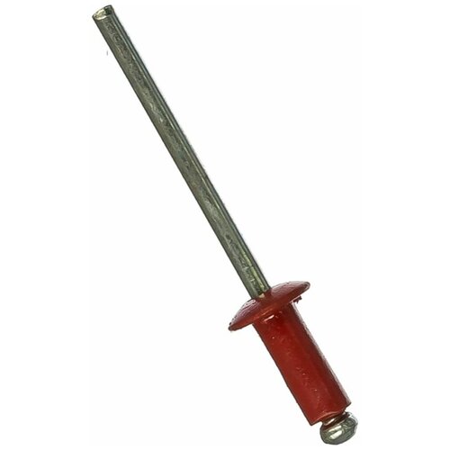 Заклепка вытяжная 4.8х12 мм алюминий/сталь, RAL 3011 (25 шт в зип-локе) STARFIX (Цвет коричнево-красный) (SMZ1-50190-25)