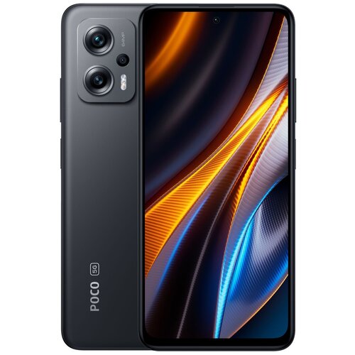 Смартфон Xiaomi POCO X4 GT NFC RU, 6.6'', IPS, 8 Гб, 128 Гб, 64 Мп, 16 Мп, 5080мАч, черный