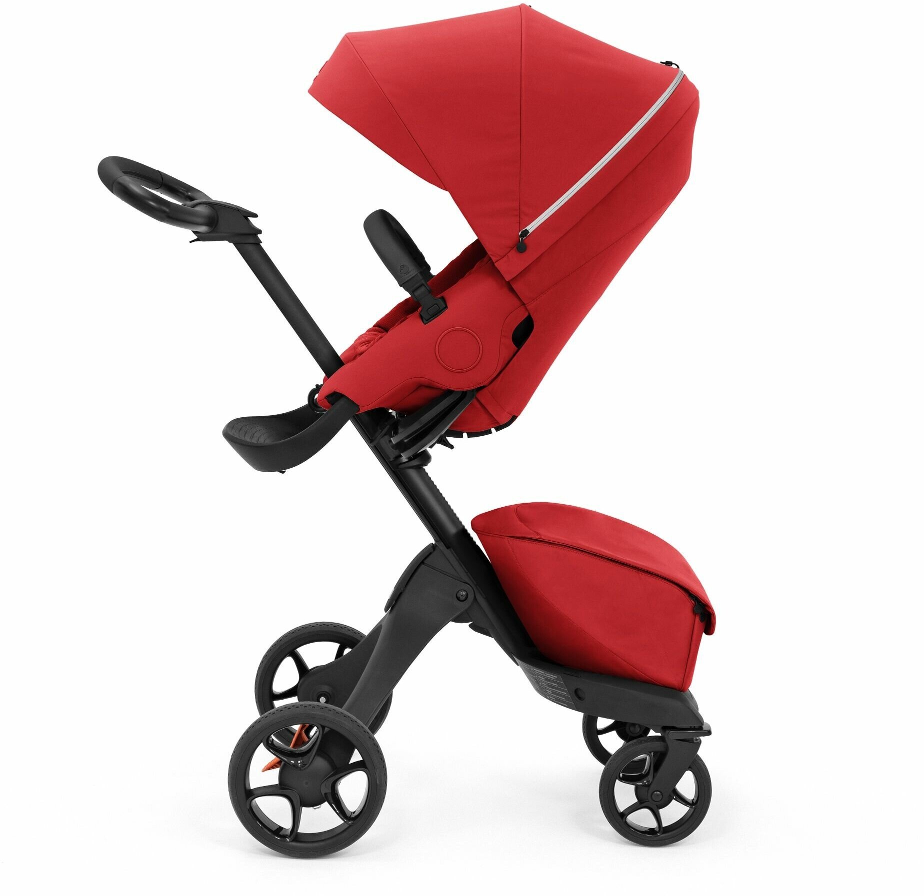 Коляска прогулочная Stokke XPLORY X Black/Ruby red 571404