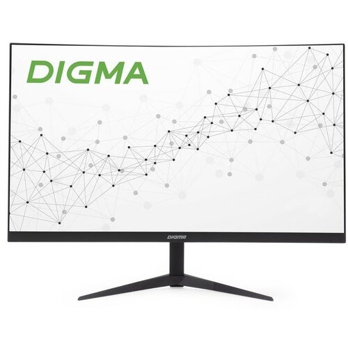 Монитор Digma DM-MONG2450, 23.6, VA, 1920x1080, 165 Гц, 6 мс, HDMI, DP, изогнутый, черный