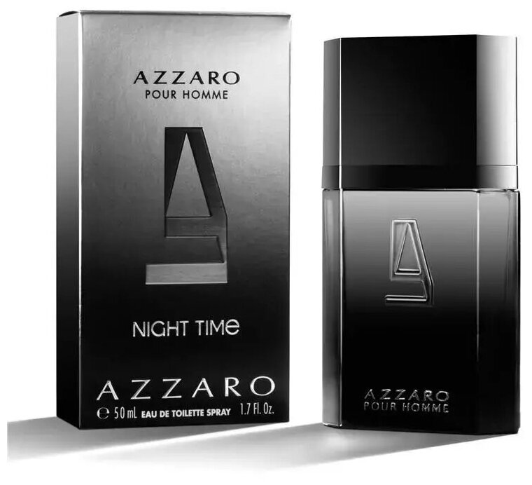 Azzaro туалетная вода Azzaro pour Homme Night Time, 50 мл