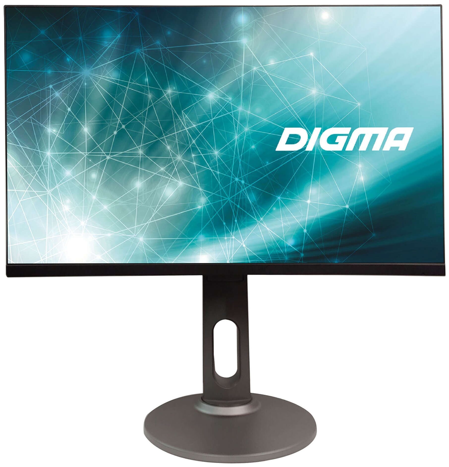 Монитор Digma 23.8" DM-MONB2408 черный IPS LED 5ms 16:9 HDMI M/M матовая HAS Piv 1000:1 250cd 178гр/178гр 1920x1080 DP FHD USB 4.8кг