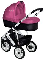 Универсальная коляска Lorelli Monza 3 Air (2 в 1) 1502 pink/black