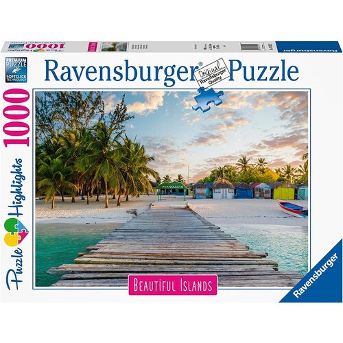 Пазл Ravensburger 1000 деталей: Карибский остров пазл ravensburger 1000 деталей впечатления от парижа