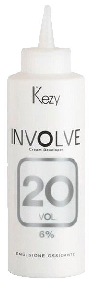 KEZY Окисляющая эмульсия Involve Cream Developer 6 %, 100 мл, 1000 г