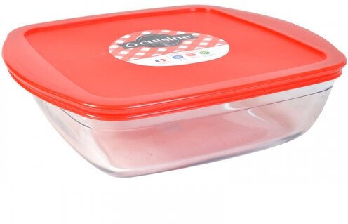 Блюдо для запекания с крышкой Pyrex J CUISINE прямоугольное, 28x20x8 см 2.6л