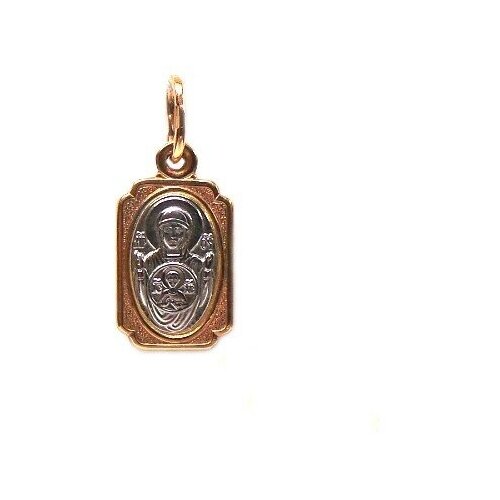 фото Подвеска из золота 167 золотые узоры