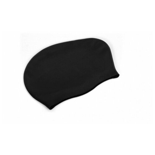 фото Шапочка для плавания силиконовая для длинных волос, черный bradex (sf 0364) sf 0364