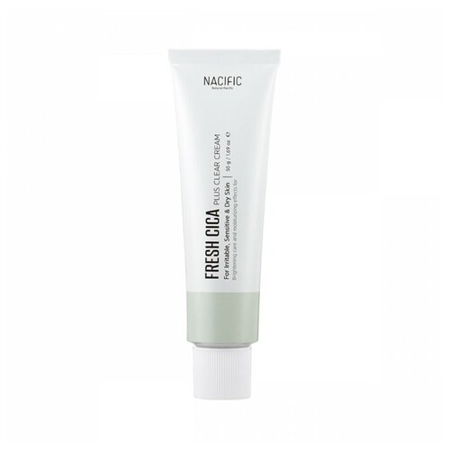 Nacific Восстанавливающий крем для чувствительной кожи Fresh Cica Plus Clear Cream, 50мл