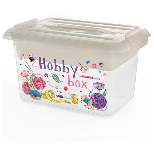 Контейнер для хранения 6Л С вкладышем SMARTBOX HOBBY BOX ПБ