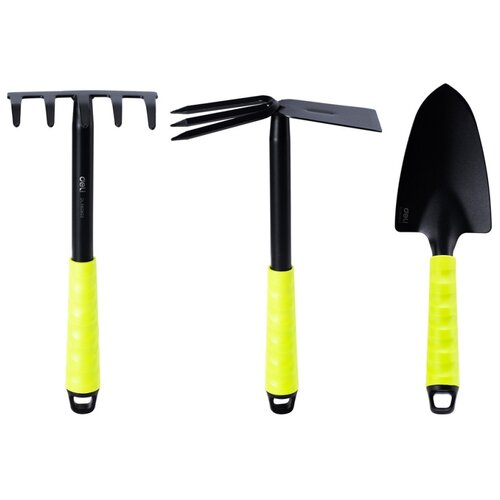 Набор садовых инструментов Deli Tools набор ручных садовых инструментов DL580803, 3 предм. набор садовых инструментов grinda 8 421360 h3 z01 3 предм