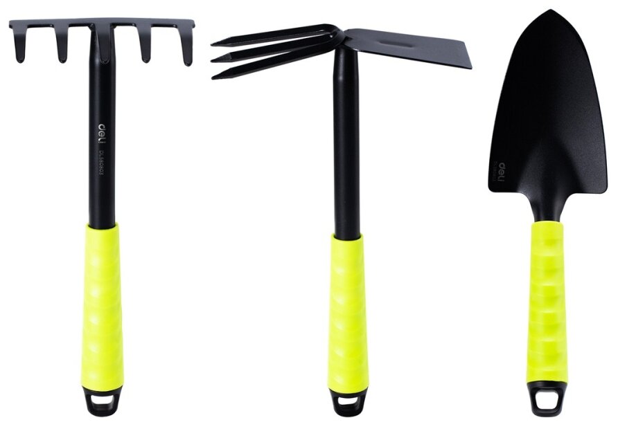 Набор садовых инструментов Deli Tools набор ручных садовых инструментов DL580803 3 предм.