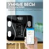 Фото #9 Напольные умные весы c bmi, электронные напольные весы для Xiaomi, iPhone, Android, черные