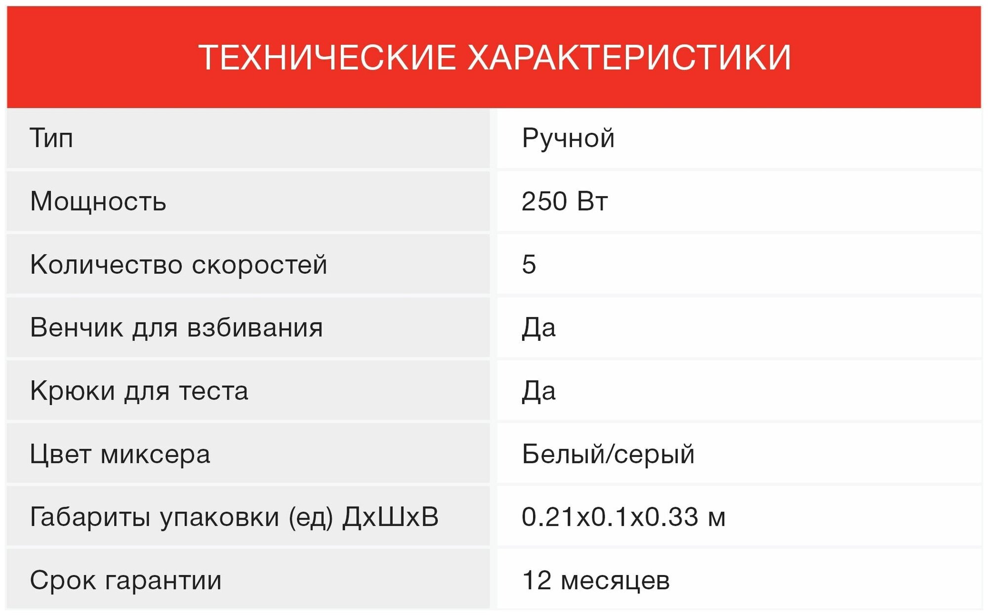 Миксер STARWIND , ручной, белый и серый - фото №7