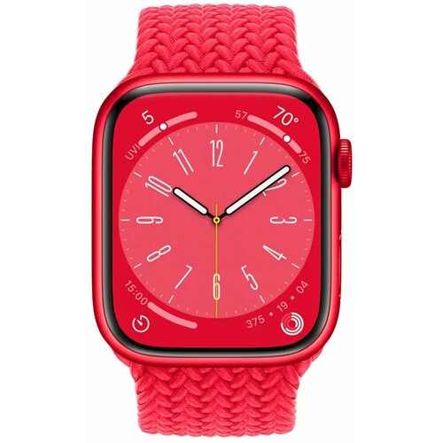 Умные часы Apple watch Series 8 GPS 45mm, красный (Product RED) Размер ремешка M/L