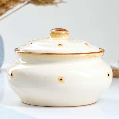 Псковский гончар Пельменница Псковская 18л 15х208см карамель 1660₽