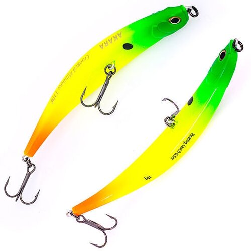 Воблер Akara Crooked Minnow 110F, цвет A21, длина 11 см, 10 гр. 9680454