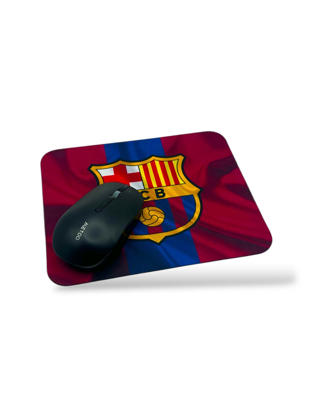 Коврик для компьютерной мыши "Barcelona", с принтом, 23 см x 16 см — фото 1