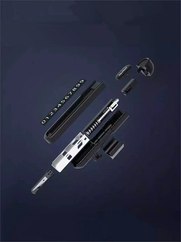 Автовизитки Xiaomi NeXTool Парковочная карта Nextool Multifunctional Parking Plate NE20140 черный