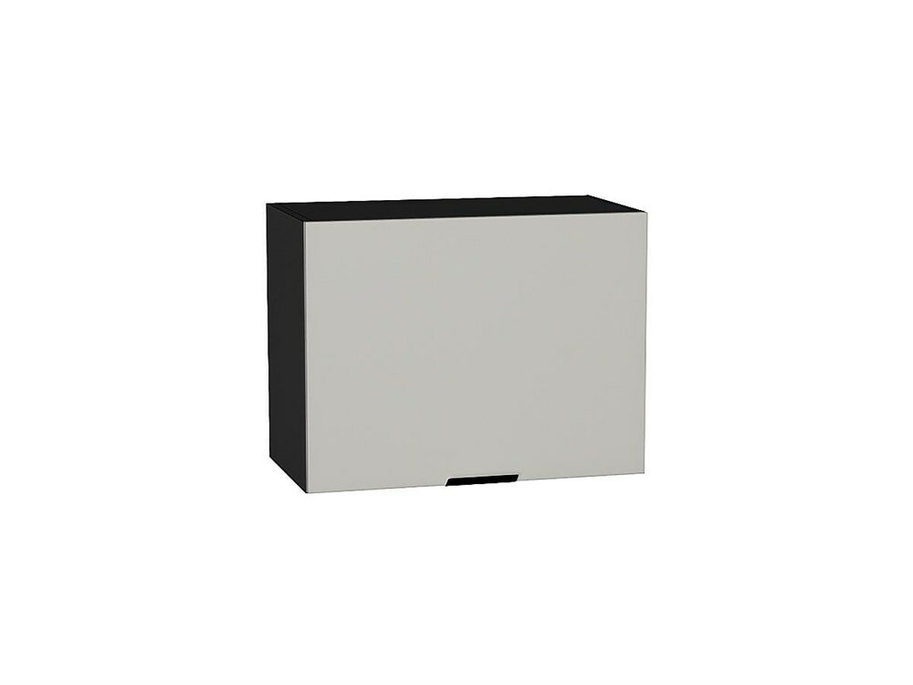 VVT Шкаф верхний горизонтальный Евро Graphite, Агат, 460, 600 В*Ш*Г 458*600*318, фасад МДФ Агат, корпус Graphite Агат