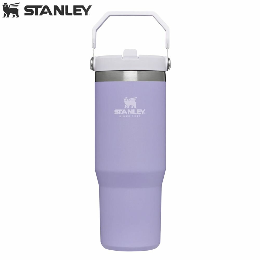 Термостакан Stanley IceFlow Flip Straw Tumbler с трубочкой 0,887L Лавандовый