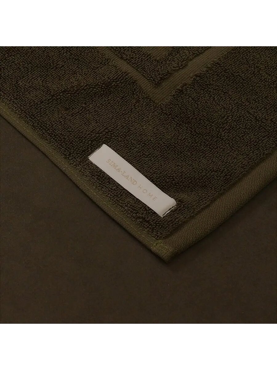 Махровый коврик для ванной Олива 50x70 см