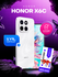 Смартфон Honor X6c, 6/256ГБ, экран 120Гц, аккумулятор 5300мА·ч, защита IP64