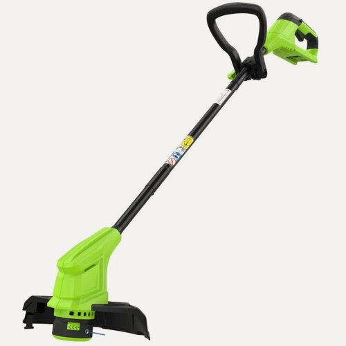 Изображение товара Аккумуляторный триммер Greenworks 24В 25см (в комплекте с АКБ 2АЧ и ЗУ) 2107207SA