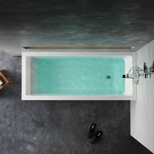 Изображение товара Ванна акриловая AM.PM Gem, 165х70 см, прямоугольная, цвет белый