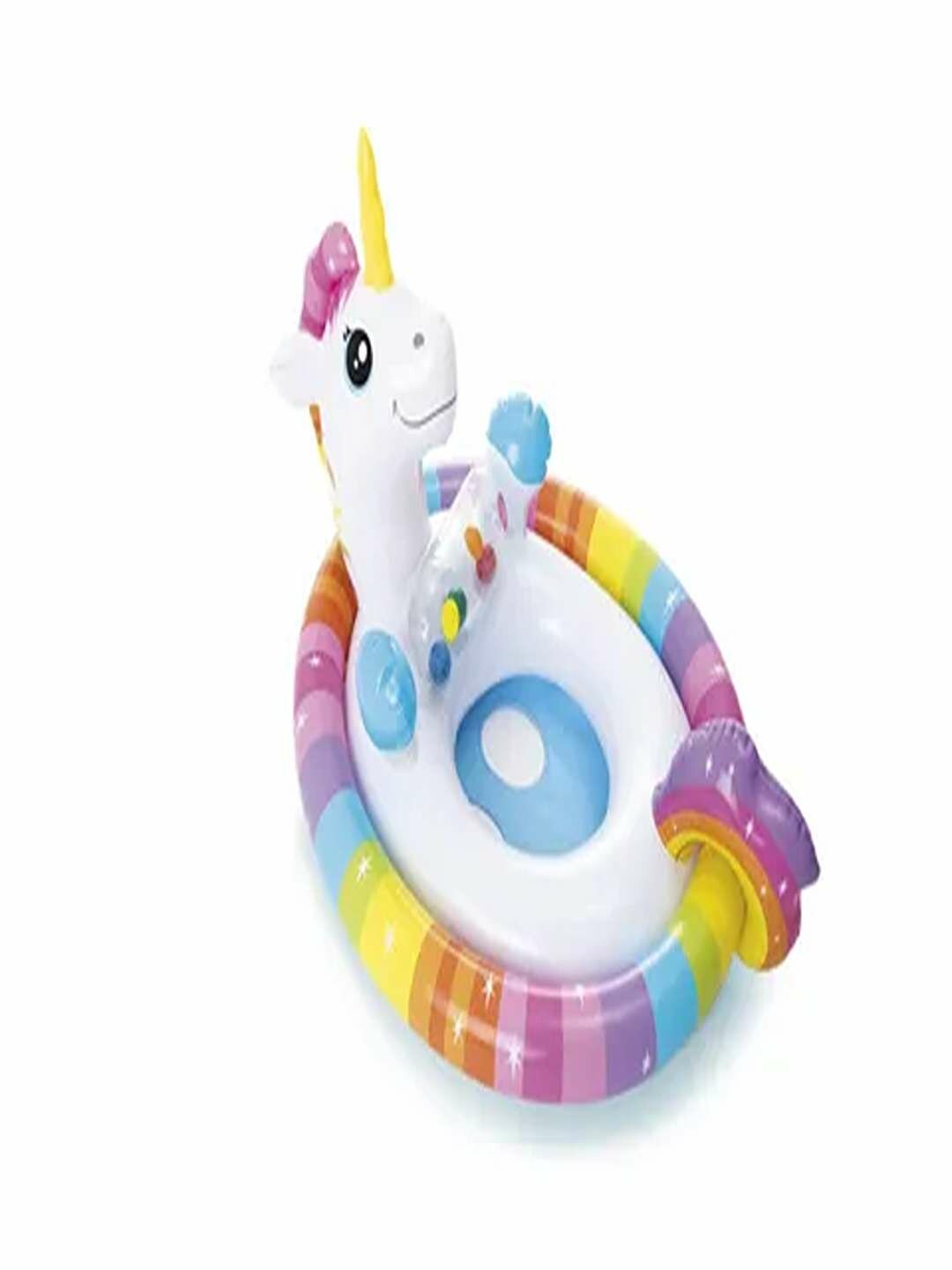59570 Надувной круг "Kiddie Floats" Intex с сидением и спинкой, до 23 кг, 3-4 лет