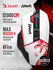 Мышь A4Tech Bloody W95 Max Naraka белый/рисунок оптическая (12000...
