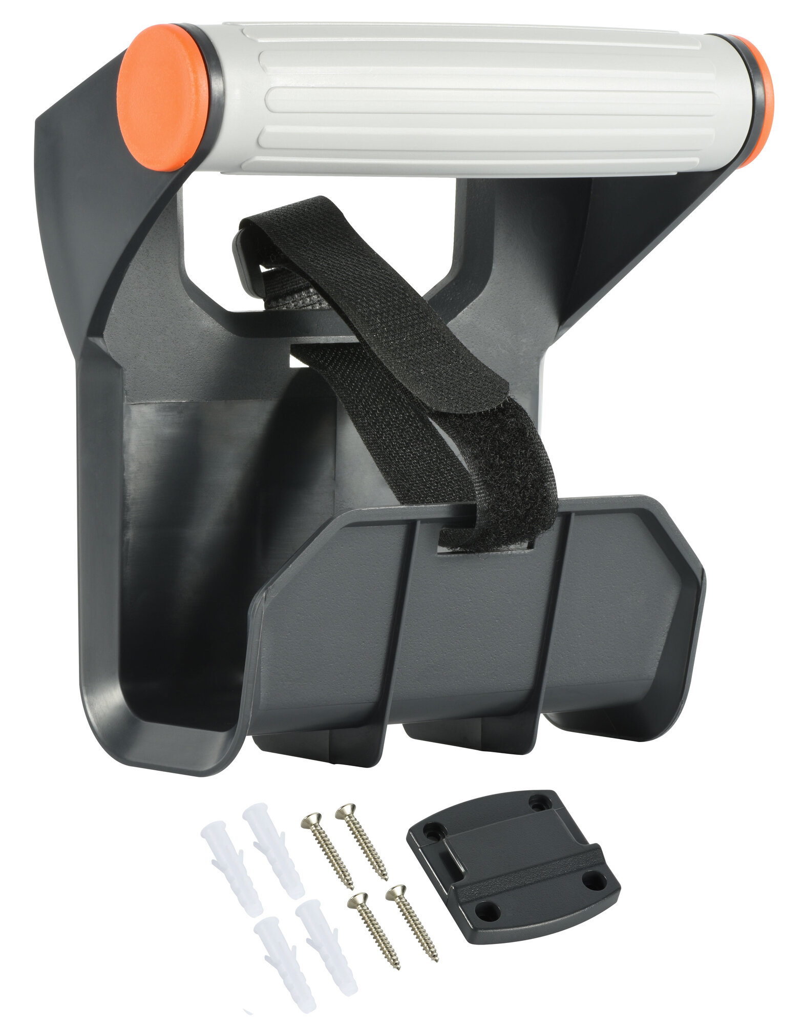 Ручка-держатель для шнуров Electraline без заземления цвет черный