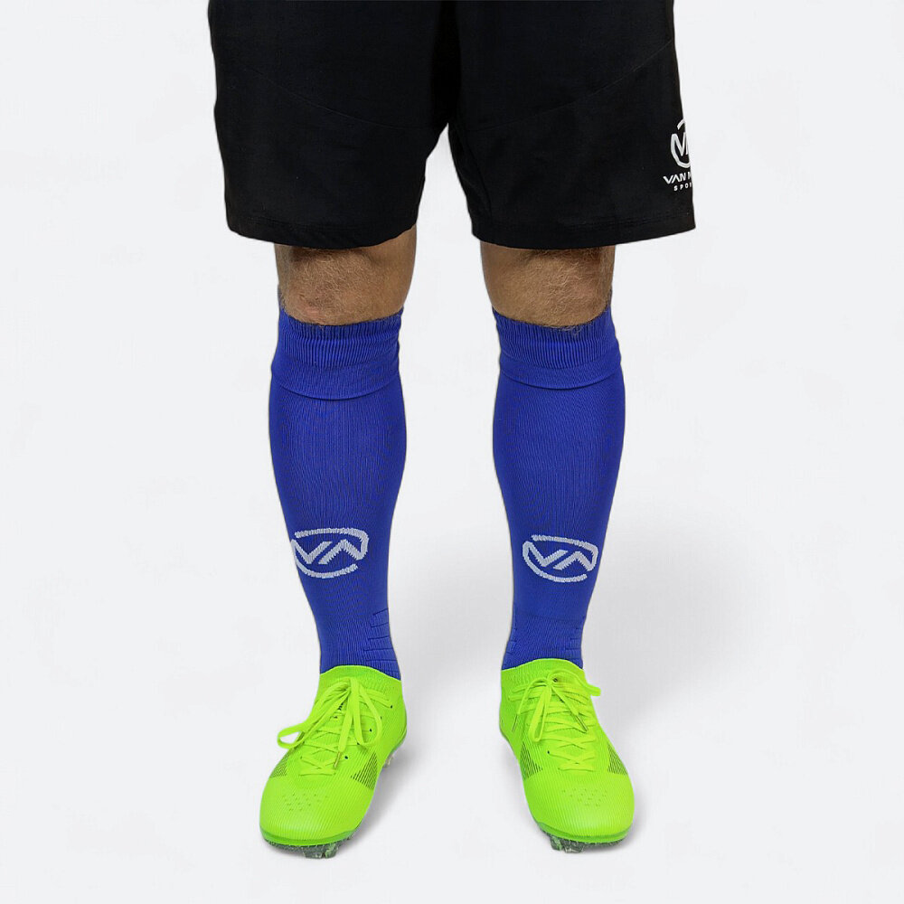 Гетры футбольные VAN MICH Football, размер 38-42, синий — фото 1