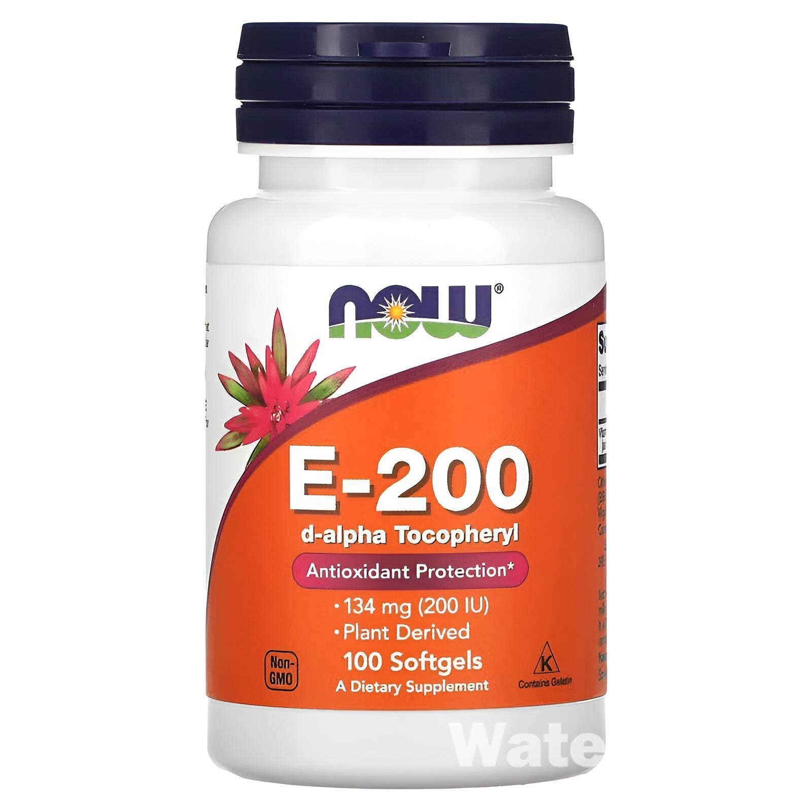 NOW Foods Vitamin E, капсулы, для молодости кожи и организма