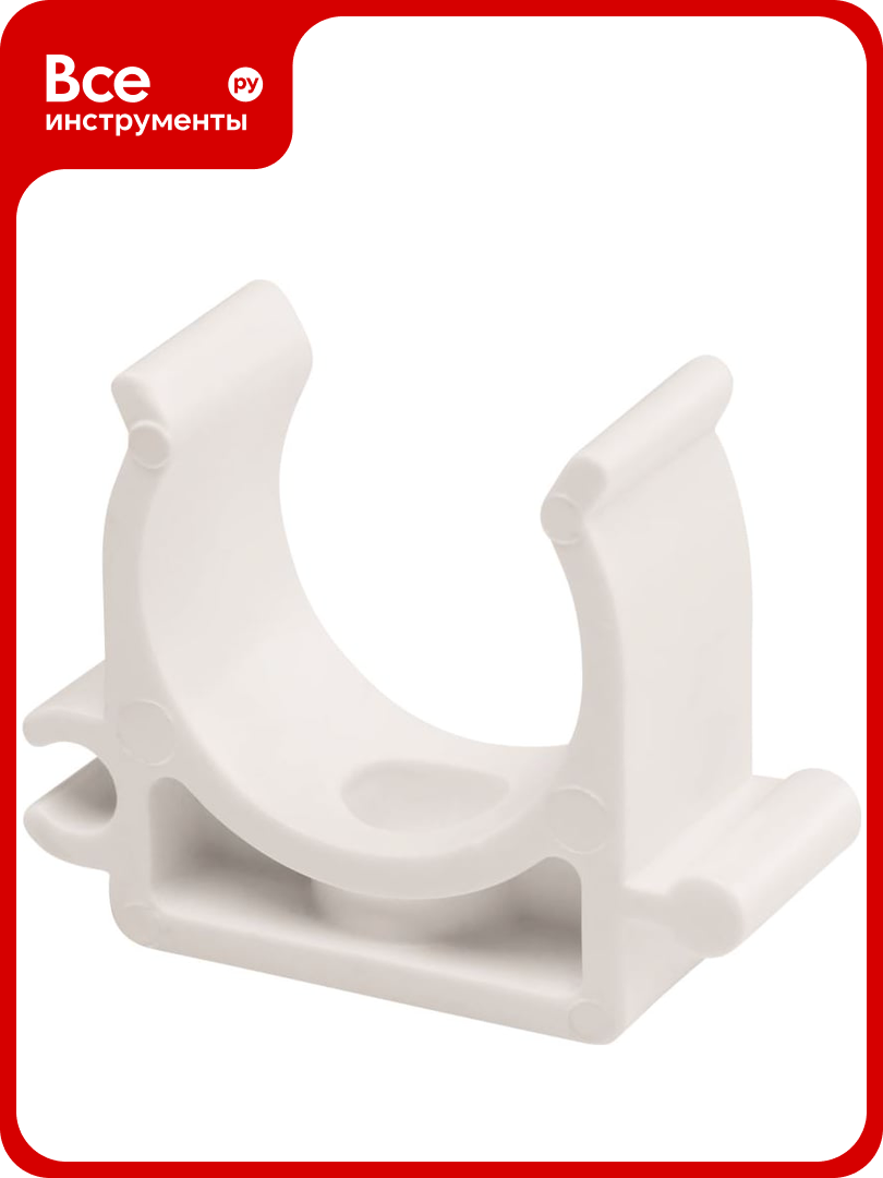 Крепление клипса AQUALINK 20 22 мм  100 шт 3824