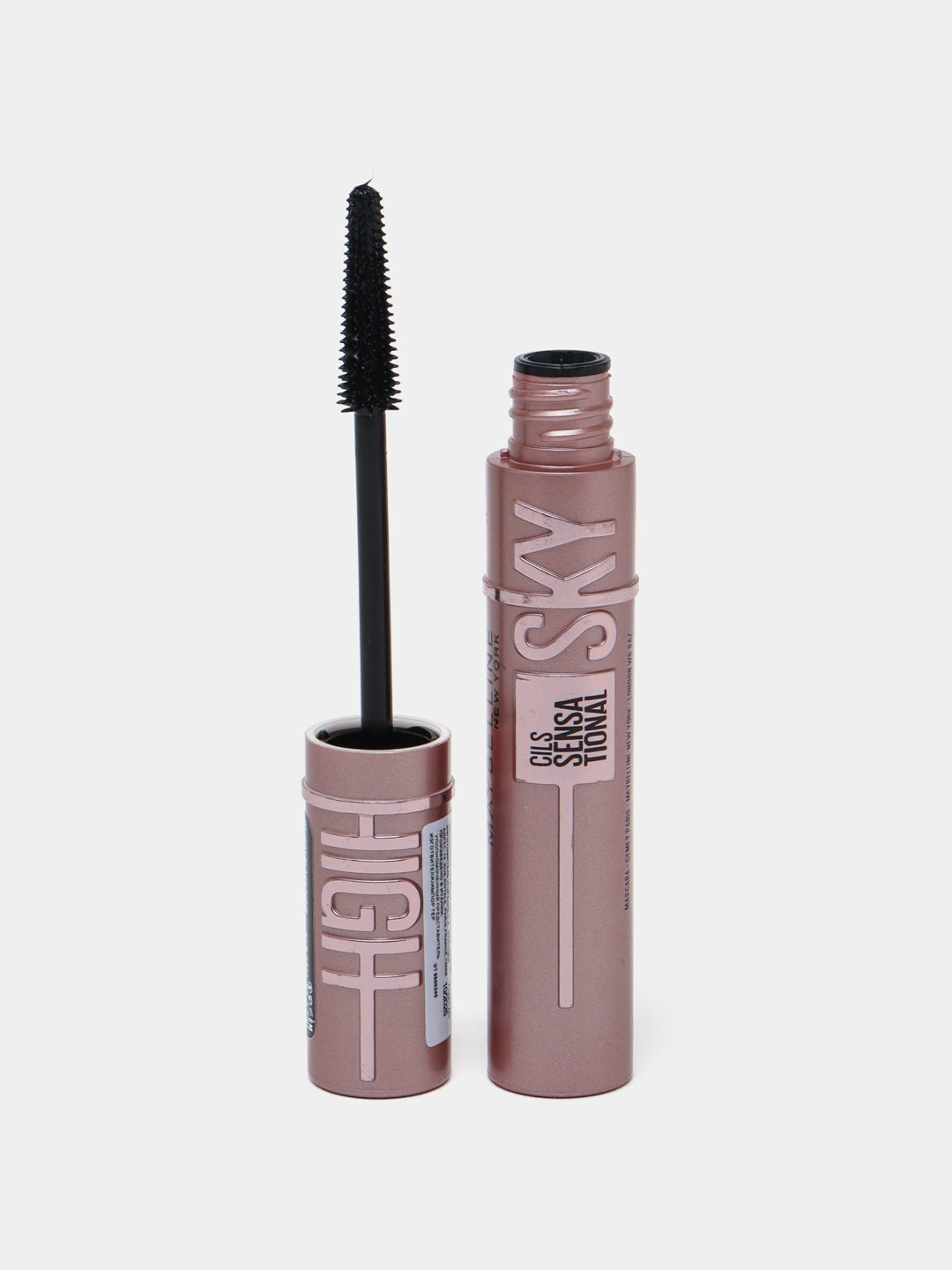 Тушь Lash Sky High Line Made with Mascara, удлиняющая, водостойкая, черная