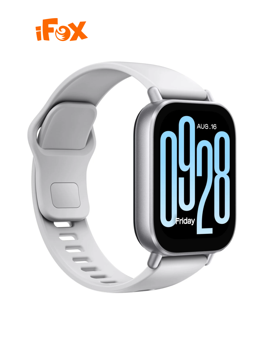Смарт-часы Redmi WATCH 5 Active Silver Global , ЖК-дисплей, Bluetooth-звонки, 18 дней работы, 5ATM, 140+ режимов — фото 1
