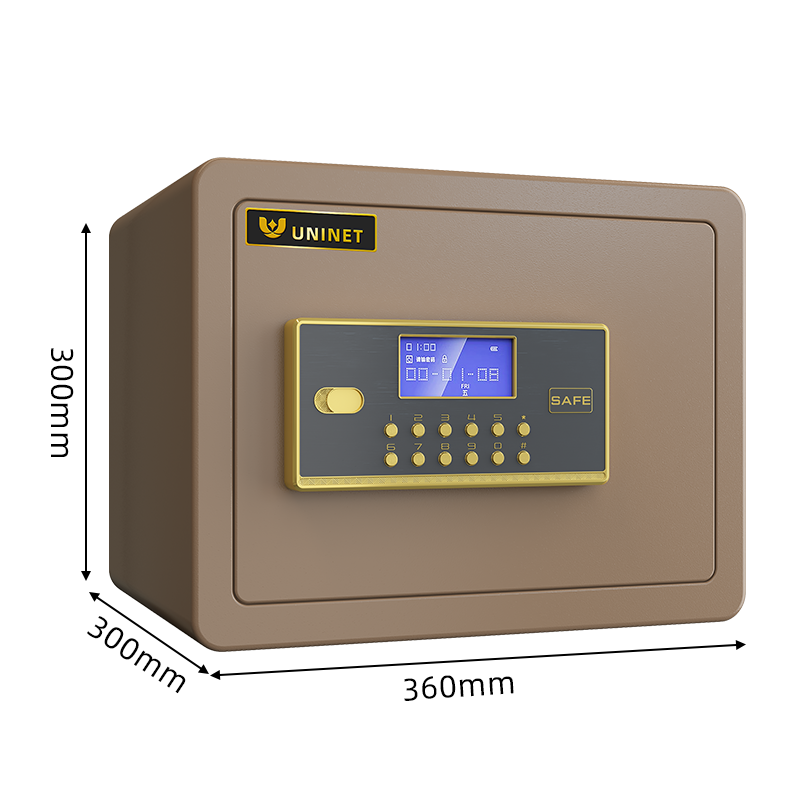 Умный сейф с биометрией, паролем и тревогой