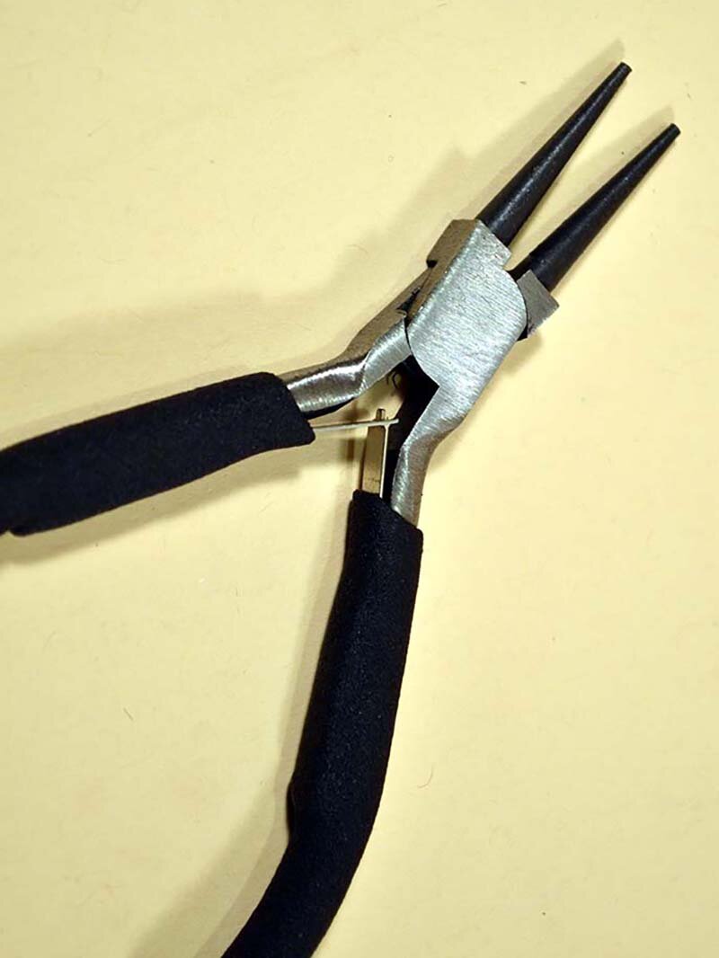 Ювелирные круглогубцы, 12.5 см, углеродистая сталь, SONA