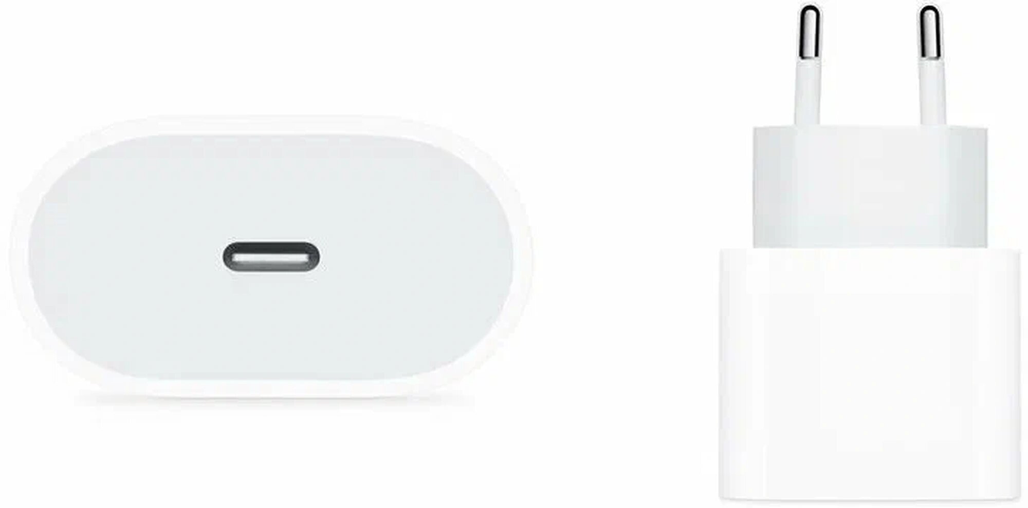 Сетевое зарядное устройство Apple 20W USB-C Power Adapter (A2347 / MHJE3ZM/A) — фото 1