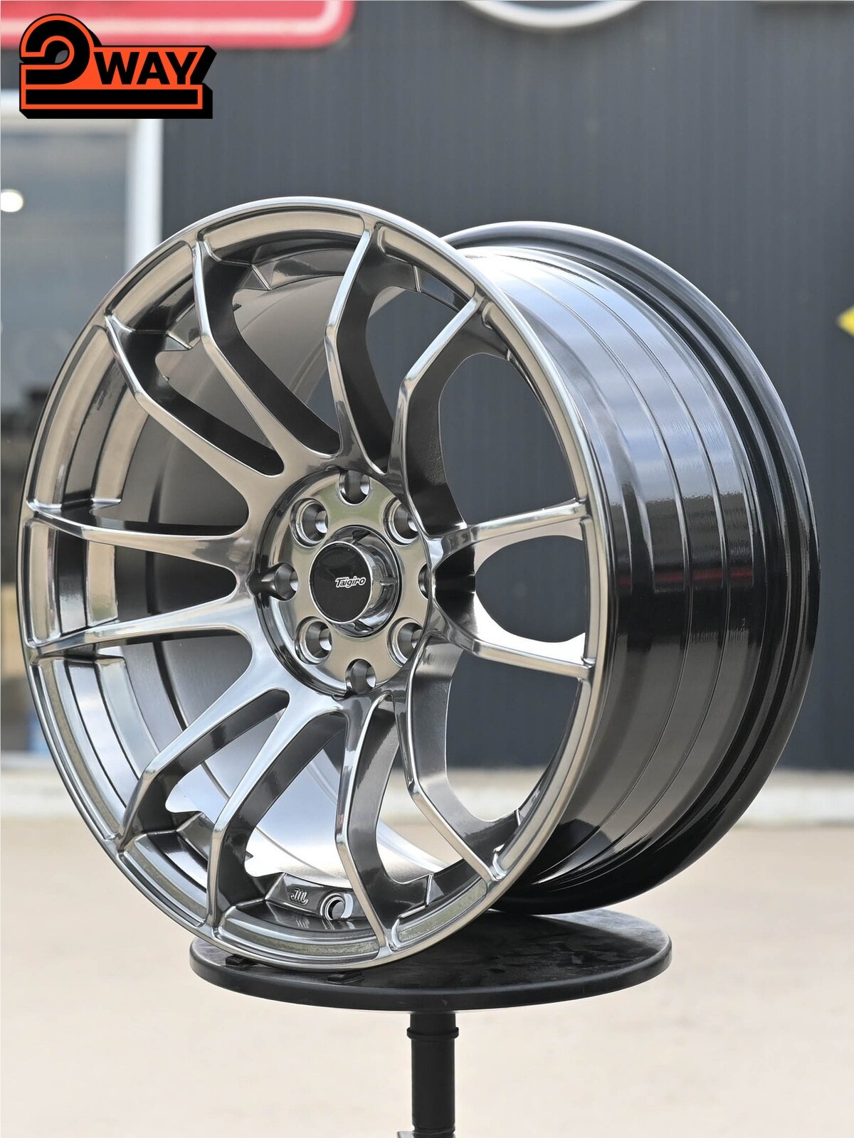 Комплект дисков R16 Rays Gram 57xtreme Стиль 8.0J ET25 4*100/114.3 Темный хром (R078)