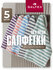 Салфетки из микрофибры GALTEX набор 5шт Страйп 30х30 см, 250гр