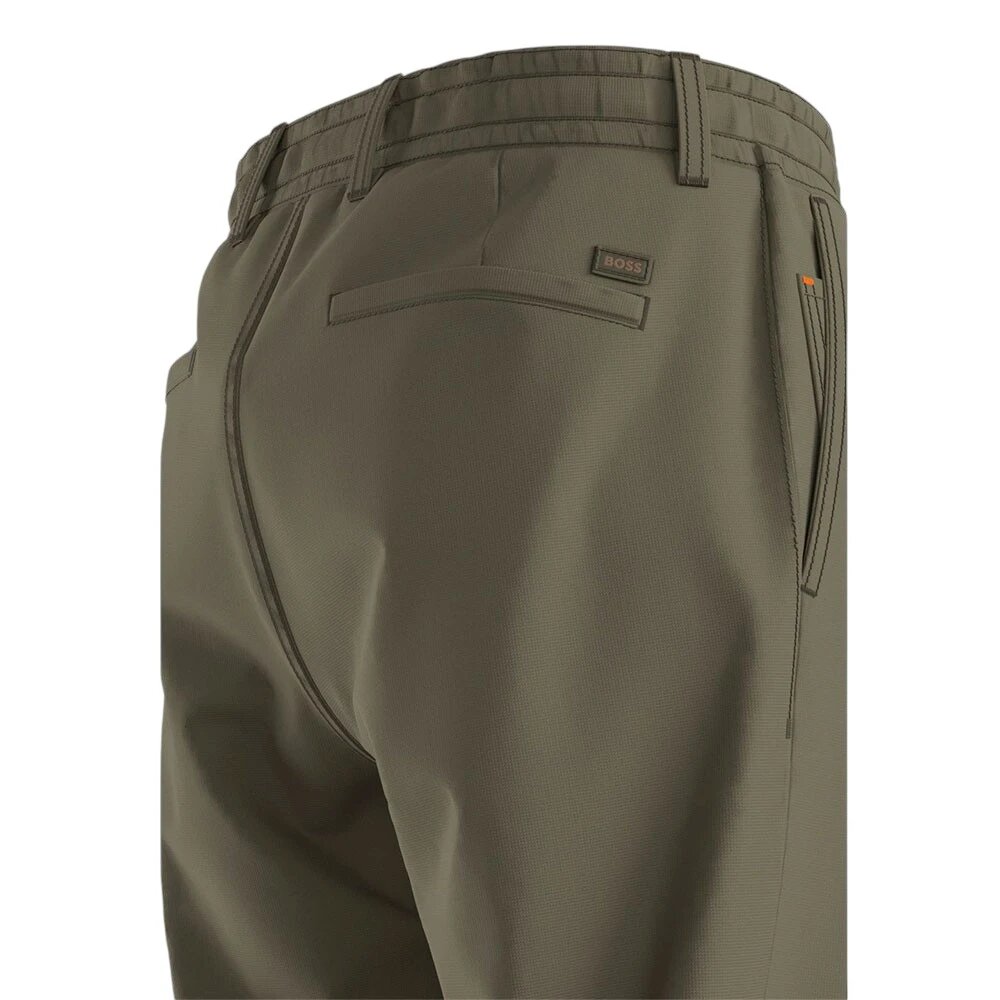 Брюки BOSS, размер 35, зеленый — фото 1