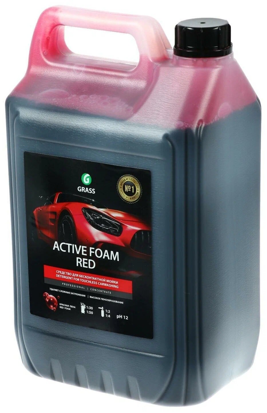 Пена активная для моек GRASS Active Foam RED, 5,8кг (800002)