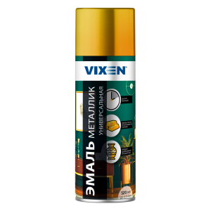 Эмаль акриловая универсальная Vixen Металлик бронза 520 мл