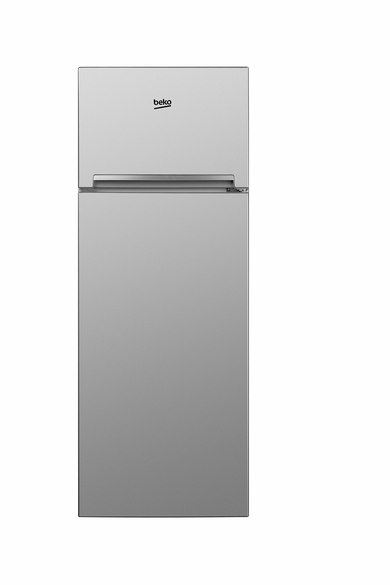 Двухкамерный холодильник Beko RDSK240M00S, 223 л, капельная система, серебристый