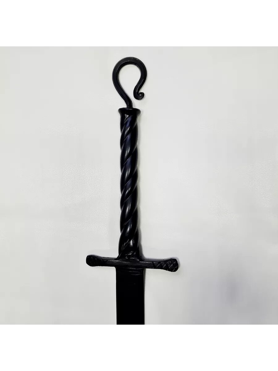 Кованая ложка для обуви, рожок, Студия кованой мебели Нива, цвет черный — фото 1