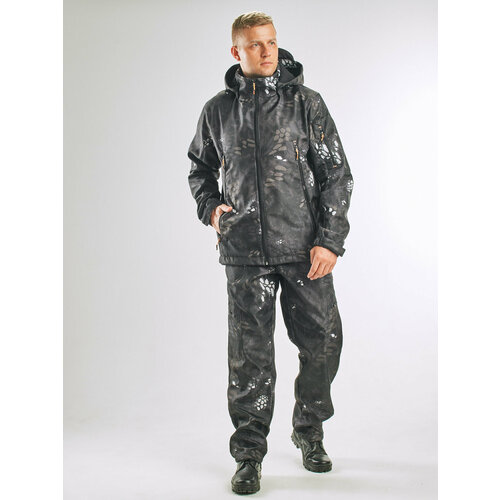 Восток-текс / костюм Вальд, полофлис, piton black, 44-46/170-176