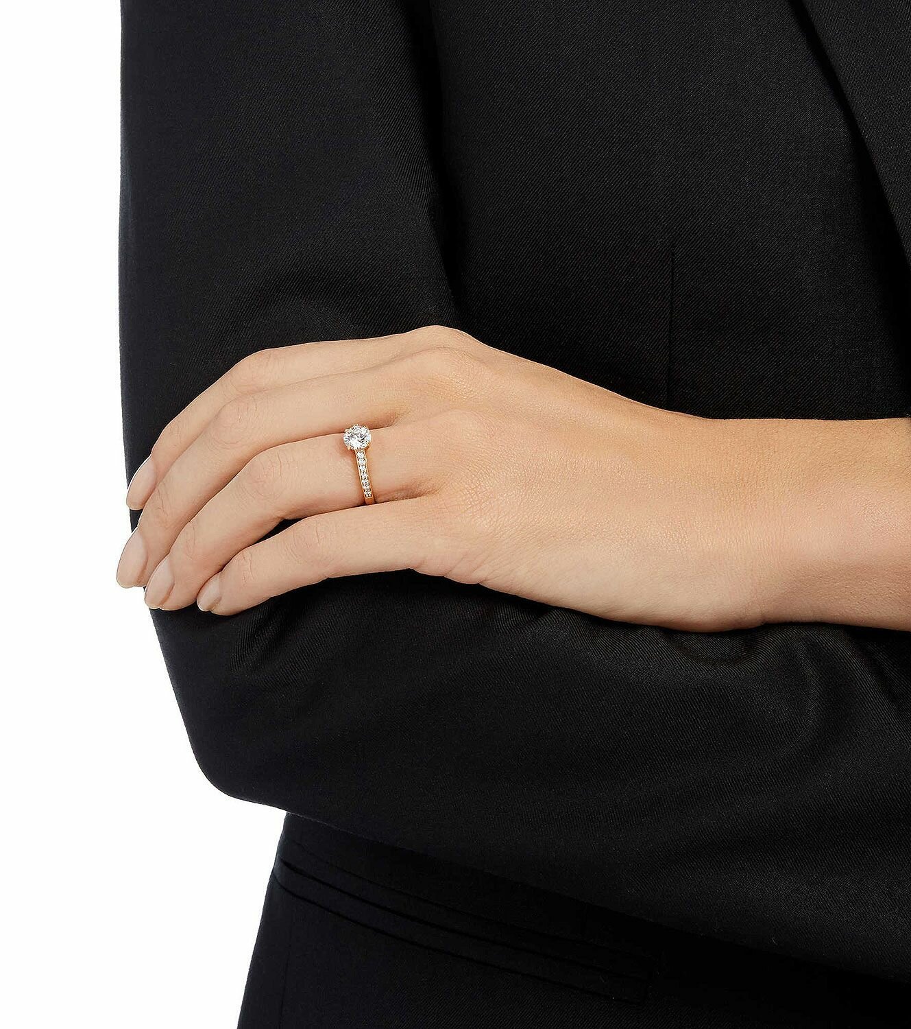 Кольцо SWAROVSKI, кристаллы Swarovski, размер 16 — фото 1